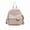 A04-White, variant on Women's Corduroy Mini Backpack Purse - Cute Adjustable Shoulder Strap Backpack for School and Travel Black