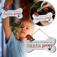 thumbnail image 3 of Colgante Decorativo Colgante De Papá Noel Adornos De Madera De Hueso Letrero Decorativo Con Logotipo, 3 of 8