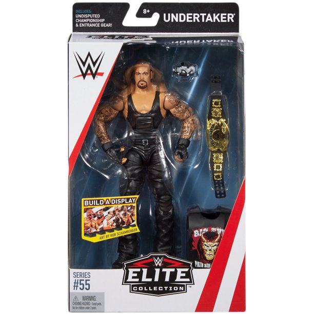 Undertaker Wwe Elite 55 Toy Wrestling Action Figure Walmart Com