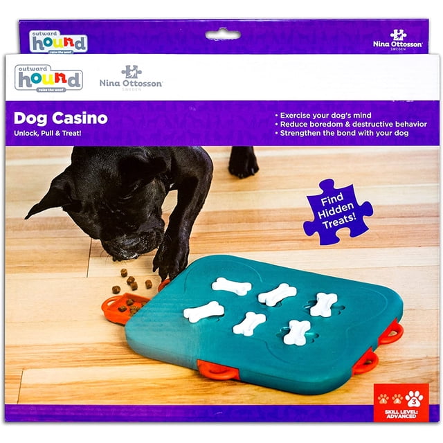 Nina Ottosson de Outward Hound - Juego de rompecabezas interactivo Juguetes para perros Outward Hound Outward Hound