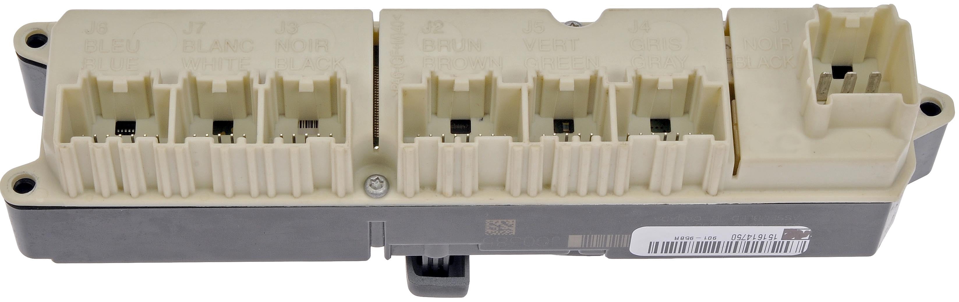 Remanufactured Dorman 901-958R Front Passenger Side Power Window Switch for Specific Chevrolet / GMC Models