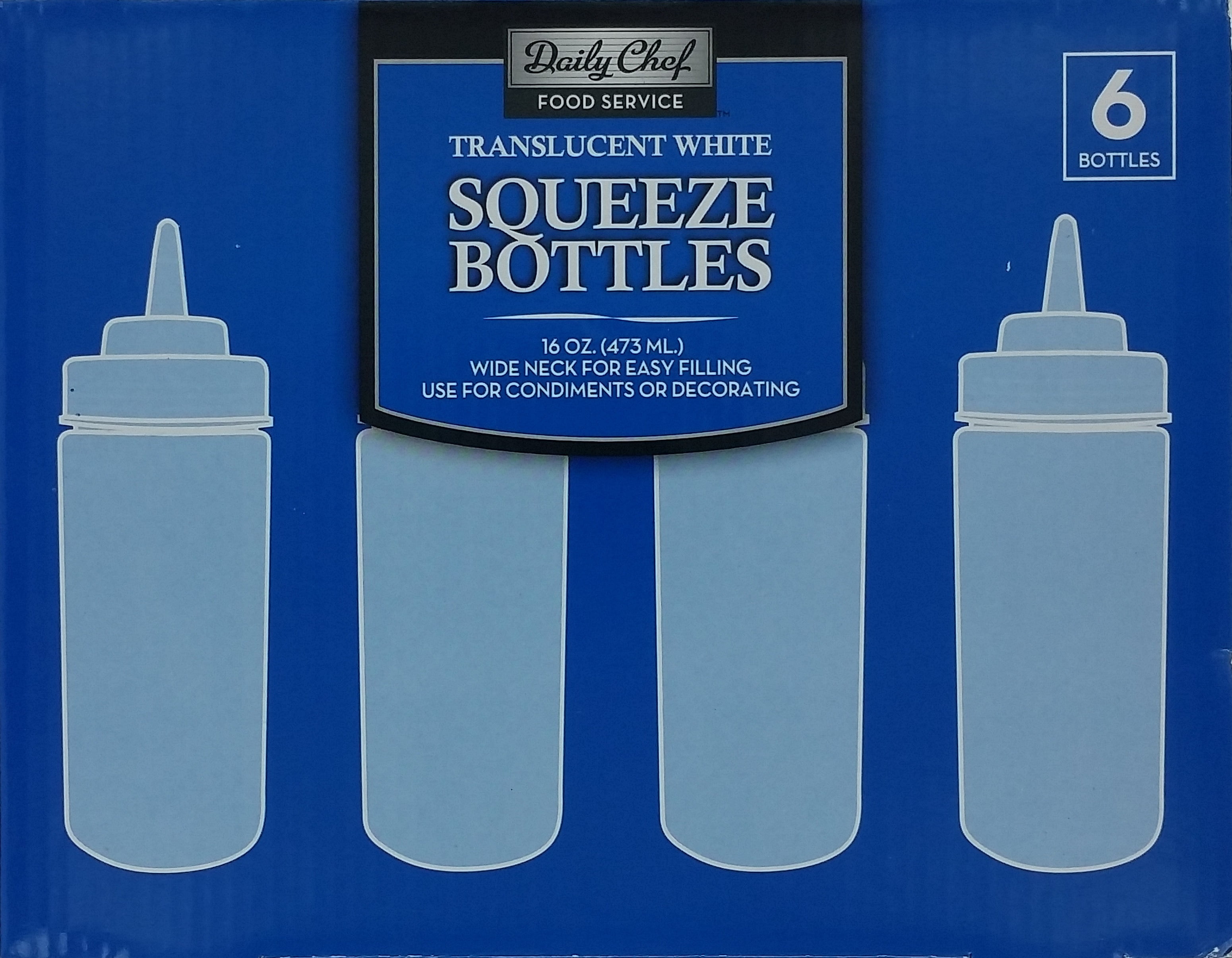 Chef’s Squeeze Bottles – 5-Pack