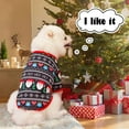 thumbnail image 6 of 6 Pieces Christmas Dog Clothes for Small Dogs, Soft and Breathable Pet Shirt, Winter Puppy Kitten Vest Printed Dogs Shirts, Christmas Snowman Santa Claus Reindeer Dog T-Shirts for Pet Cats, 6 of 6