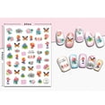 thumbnail image 4 of 12 Sheets Manicure Sticker Butterfly Decorative Nail Art Decal Nail Sticker, 4 of 10
