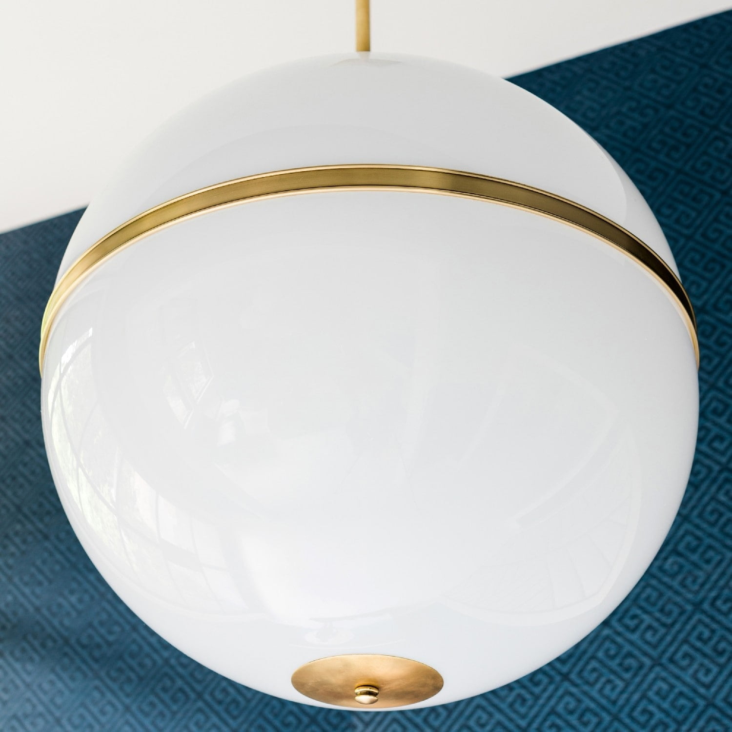 Crystorama Brian Patrick Flynn for  Truax 4 Light Aged Brass Chandelier - 30'' W x 38'' H
