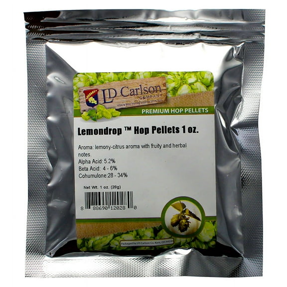 LD Carlson Lemondrop Hop Pellets 1 oz