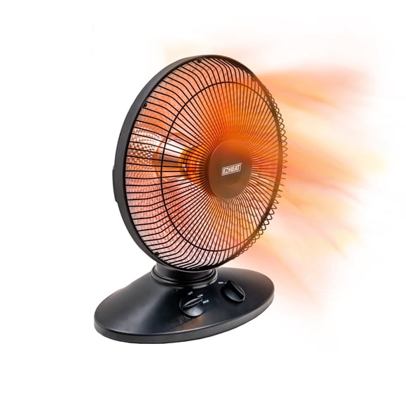 EZ-Heat Dish Heater – 70° Oscillation, Adjustable Tilt, Compact