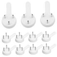 thumbnail image 4 of OUNONA 100 Pcs Seamless Nail Plastic White for Hanging Exhibition Paintings Design, 4 of 6