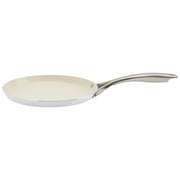 Denmark Tools for Cooks 10 Piece Monaco Nonstick Aluminum Cookware Pots Pans Set, White