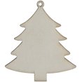 thumbnail image 4 of Adornos de madera Adornos navideños de madera Manualidades colgantes, 4 of 5