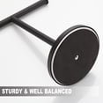 thumbnail image 5 of Orlif Hand Towel Holder Stand T-Shape Towel Rack for Bathroom Vanity Countertop, Black Finish, 13", 5 of 5