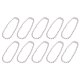 thumbnail image 1 of Bola Cuenta Cadenas, 4.72 120uds Tirar Cadena Extensión con Juego Conectores para Llavero Cadenas Etiquetas Artesanías Proyectos Joyería Fabricación, Plata, 1 of 6