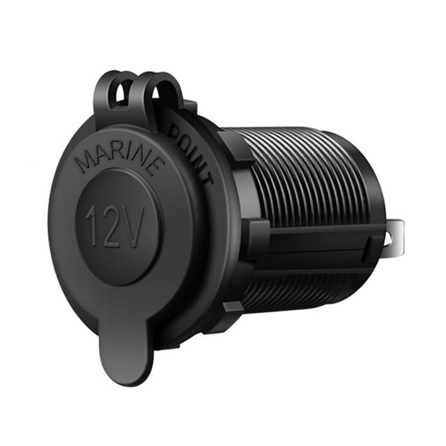 Oubit Cigarette Lighter Socket Waterproof 12V DC Outlet for Motorbike Car