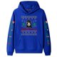 thumbnail image 1 of Sudaderas con capucha de dibujos animados Jesús Navidad mujer Y2k Casual estampado sudadera Otoño Invierno estilo perezoso azul holgado Sudadera con capucha ropa de moda, 1 of 4
