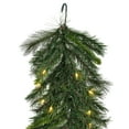 thumbnail image 4 of Vickerman 9' x 14" Bangor Mixed Pine Artificial Christmas Garland, Warm White LED Lights, 4 of 6