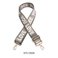 thumbnail image 3 of Sonducket Correa de moda para bolso de hombro de algodón con estampado étnico, correas fáciles de combinar para bolso cruzado Accesorios de disfraces Como se muestra 8, 3 of 6