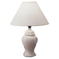 thumbnail image 1 of Ceramic Table Lamp - Ivory, 1 of 1