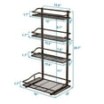 thumbnail image 3 of Fuleadture 4 Tiers Spice Rack Organizer for Cabinet in Home-Bronze, 3 of 7