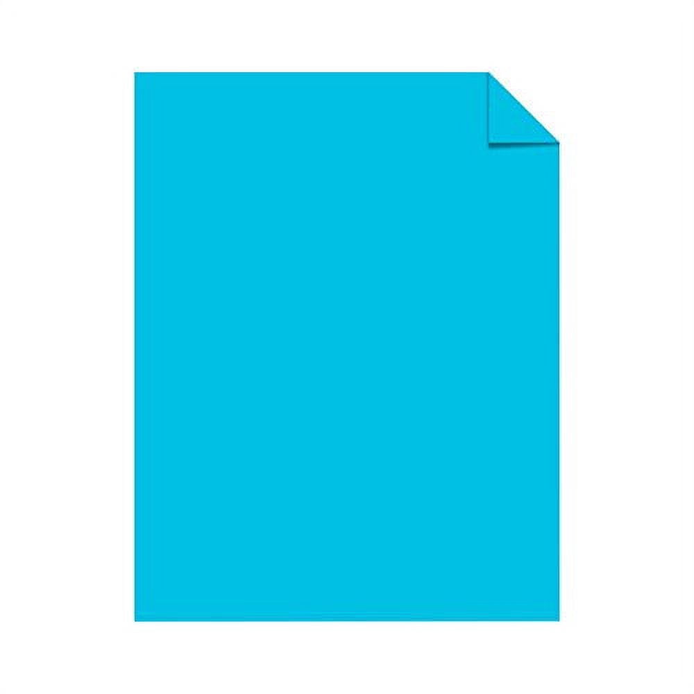 Astrobrights Color Paper, 8.5” x 11”, 24 lb/89 gsm, Lunar Blue, 500 Sheets (21528)