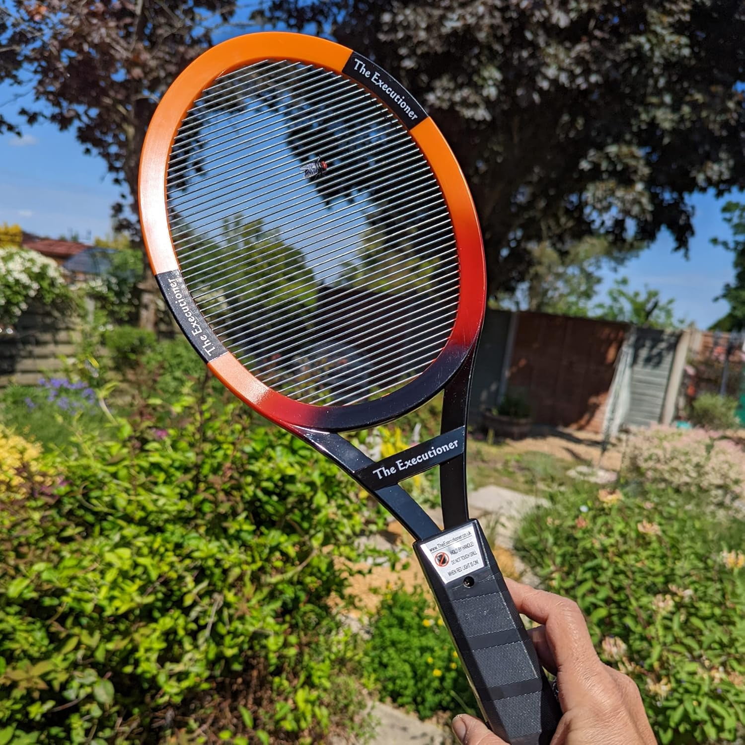 The Executioner Fly Killer Mosquito Swatter Racket Wasp Bug Zapper Indoor Outdoor Pack of 3 (Exe/Pro/Revenge)