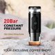 thumbnail image 4 of Portable Espresso Machine 7500mAh Wireless Heating, 20 Bar Electric Coffee Maker for Travel & Home, 4 of 5