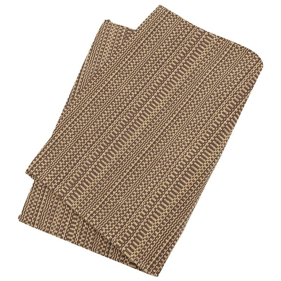 Uonlytech 2Pcs Arm Rest Covers for Sofa Non-slip Feature for Home Decor in Coffee Color