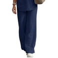 thumbnail image 4 of FASHIONWT Basic Loose Loungwear Long Sleeve Shirts Baggy Pants Summer Women Outfit Sets, 4 of 4