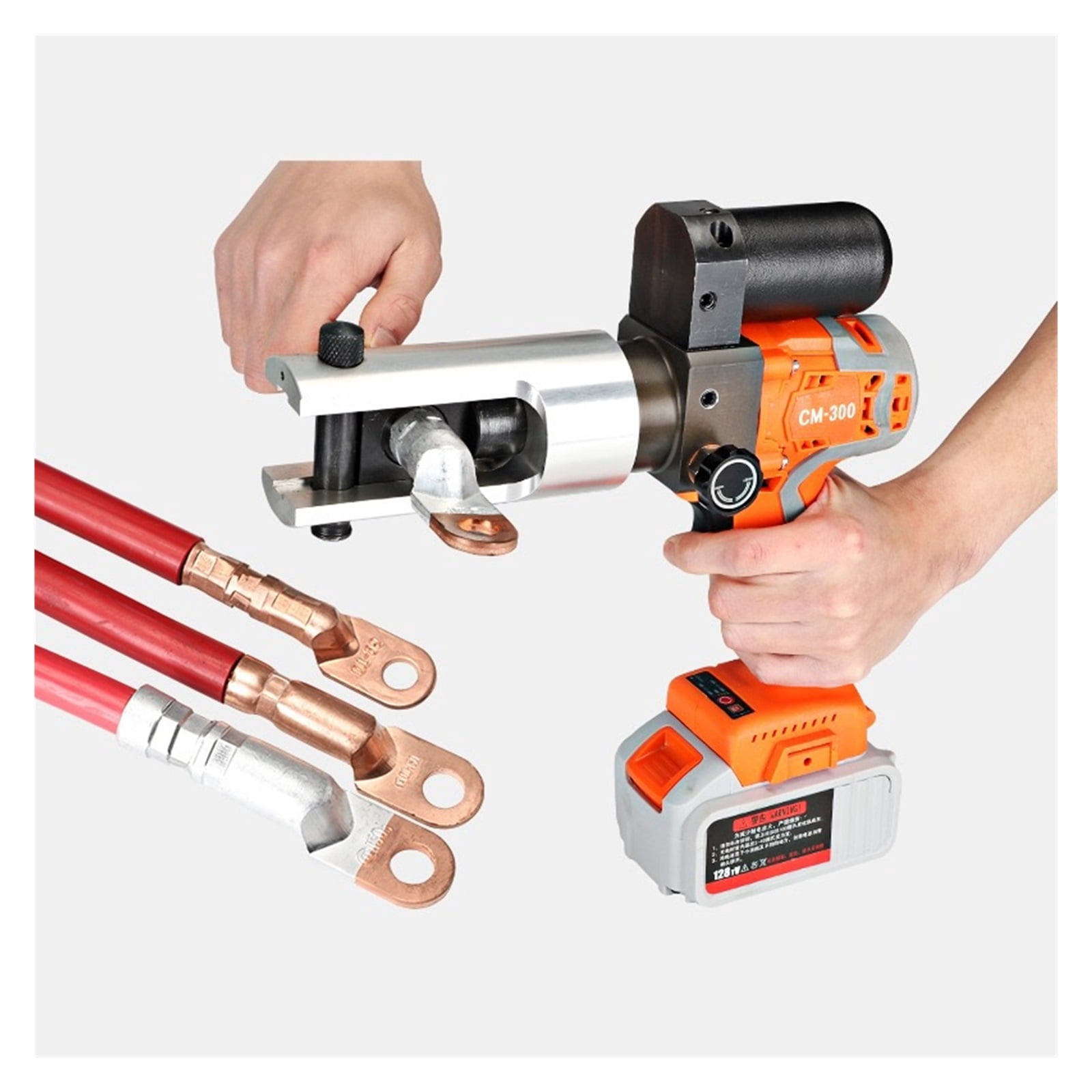 Cm300 Rechargeable Hydraulic Pliers, Electric Hydraulic Crimping Rechargeable Crimping Tool Crimping Pliersl
--------
,Super Fast Cutting Speed