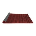 thumbnail image 2 of Ahgly Company Indoor Rectangle Abstract Red Contemporary Area Rugs, 3' x 5', 2 of 4