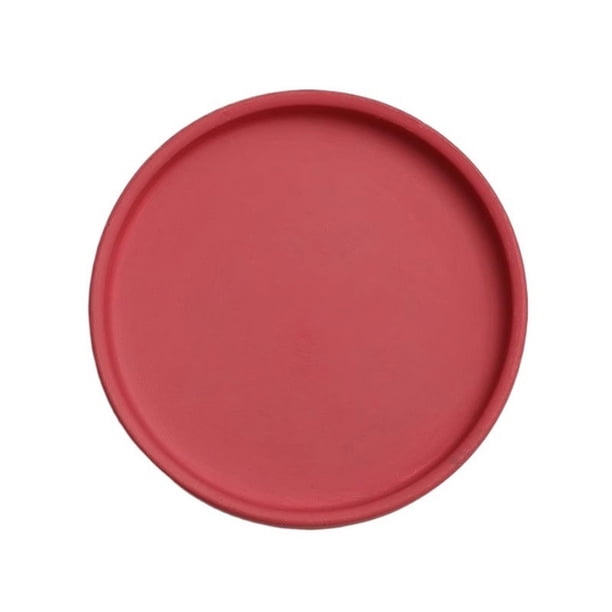 Bandejas de riego for plantas de cerámica, platillos redondos for macetas de salón y balcón.