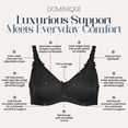thumbnail image 4 of Dominique Mystique Minimizer Bra #7000 – Seamless Full Figure Underwire Lingerie for Women, Smooths & Shapes, 4 of 6