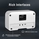 thumbnail image 3 of Amplificador para guitarra LEKATO Mini 5W recargable Bluetooth Clean&Overdrive, 3 of 8