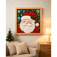 thumbnail image 6 of DIY Christmas Fabric Art Painting Kit, 3D No‑Sew Fabric Poke Craft With Frame & Tools, Relaxing Handmade Holiday Activity, Ideal Thoughtful Gift For Holiday Hobbyists(Santa), 6 of 6