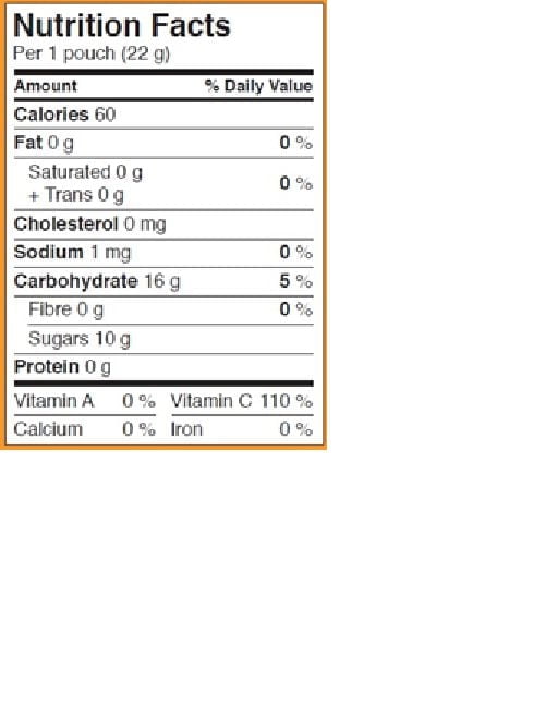 Sunkist Chewy Fruit Snacks