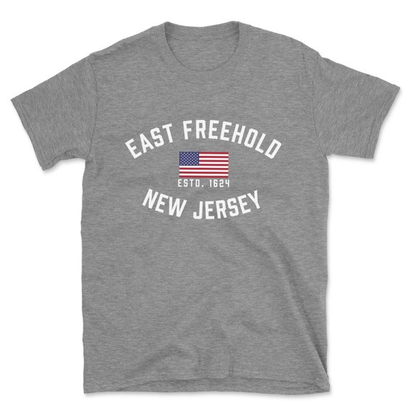 East Freehold New Jersey Patriot Men's Cotton T-Shirt
