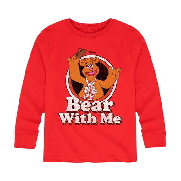 Muppets - Bear With Me - Toddler And Youth Long Sleeve Graphic T-Shirt
