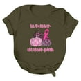 thumbnail image 5 of CEHVOM Halloween Femmes Décontracté Été Imprimé Manches Courtes Col Rond T-Shirt Ample Blouse Hauts, 5 of 5