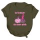 thumbnail image 5 of Pntutb Mujeres Casual Verano Impresión Mangas Cortas O-Cuello Camiseta Suelta Blusa tops Pntutb Pntutb-6581, 5 of 5