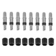 thumbnail image 1 of 8pcs EP2 English Dunlop Woods Valve Cores with Caps for Bike Inner Tube, 1 of 8