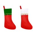 thumbnail image 4 of Calcetines de Navidad para niños, medias de 8 piezas, muñeco de nieve, alce, Santa Claus, regalo de dulces, bolsa de regalo, chimenea de Año Nuevo, decoración de árbol de Navidad, 4 of 4