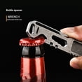 thumbnail image 5 of Titaniums Alloys Crowbars Pry Bar With Bottle Openers Tool Hand Wrenches Screwdriver for Outdoor Camping Cycling, 5 of 7