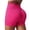 Hot Pink, variant on Women’s Athletic Yoga Shorts High Waist See Through Peach Lifting Workout Shorts For Outdoor Activities Summer Fitness Wear Yoga Shorts for Women with Pockets