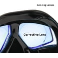 thumbnail image 2 of Savvy Specs Farsighted Hyperopia +2.0 to +6.0 Scuba Diving and Snorkeling Mask (Dive Blue +2.0), 2 of 6