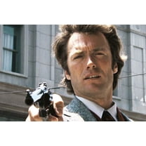 Clint Eastwood in Dirty Harry classic pointing gun 'Do you Feel Lucky 24x36 Poster