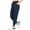 Navy, variant on Womens Soft French Terry Loose Fit Drawstring Jogger Pants