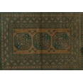 thumbnail image 1 of Ahgly Company Indoor Rectangle Southwestern Turquoise Blue Country Area Rugs, 3' x 5', 1 of 4