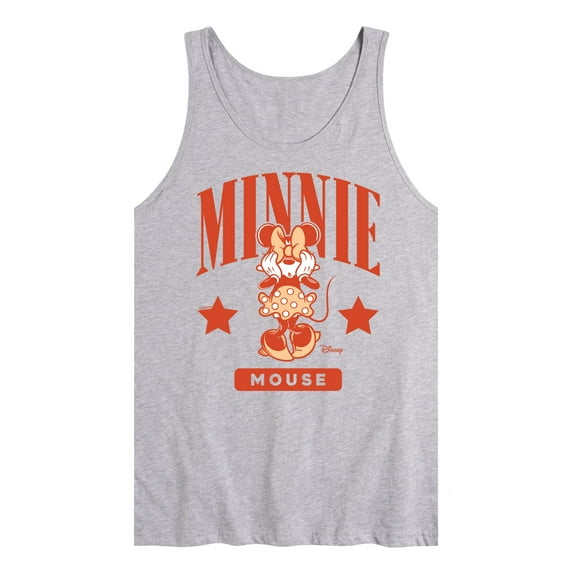 Disney - Minnie Mouse Collegiate - Men's Sleeveless Graphic Tank Top