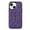 Purple, variant on ELEHOLD for iPhone 13 Mini 5.4 inch 2021 Case, Luxury Rhomboid Quilted PU Leather Soft TPU Bumper 360 Degee Rotatable Metal Finger Ring Holder Kickstand Shockproof Case for iPhone 13 Mini, White