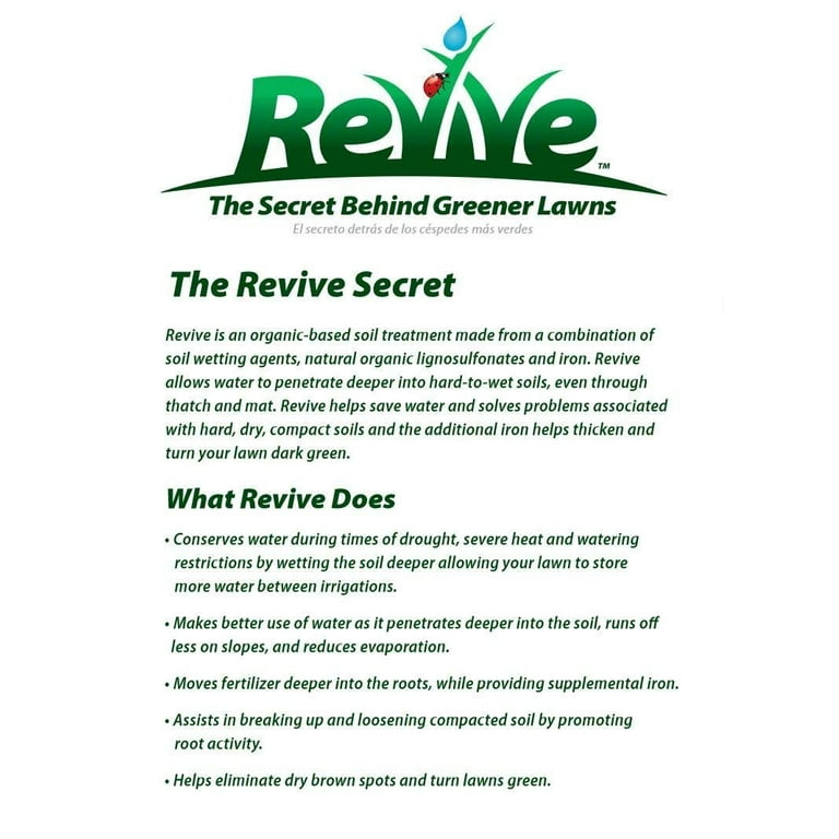 Revive 64 oz. Organic Soil Lawn Treatment Revive 64 oz. Organic Soil Lawn Treatment