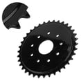 thumbnail image 1 of 36T Rear Sprocket, Rear Chain Sprocket Durable 6 Hole High Strength Steel Alloy  For 49cc 50cc 60cc 80cc Motorized Bicycle Push Bike, 1 of 8
